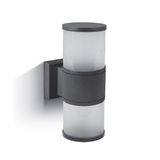 ANTHRACITE WALL BRACKET 2xE27 20w