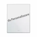 VERATOUCH PLATE CUST.WHITE     3+3C