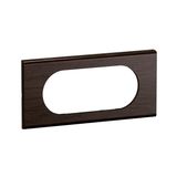 PLATE 2G LARGE ASH WENGE