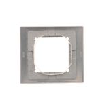 SAT-SAT-RTV double aerial socket, module, champagne matt