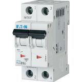 PL6-D10/2 Miniature circuit breaker (MCB), 10 A, 2p, characteristic: D