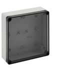 Empty enclosure, Type of protection IP66, Impact strength IK08, Protection class II, Ui 690V AC, Ui 1000V DC, UL, DLG, DNV, Halogen free TK PC 1818-6f-to