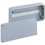Terminal block enclosure, Type of protection IP66, Max. conductor cross section 4², Impact strength IK09, Ui 400V AC, Halogen free ALR 3616-L