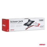 Scissor Jack with hand crank 1,5T and free gloves 1500 kg AMIO-02478