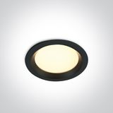 BLACK 15W CCTV IP54 230V