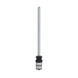 Operating heads, flexible wobble stick
