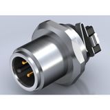 Built-in plugs, M12, Mounting thread: M 14, Number of poles: 5, Strand / cable length: