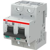Circuit breaker 50kA, 125A, B char, 2 pole