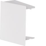 LFS, end plate for gutter 60x60 mm, bright white