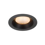 NUMINOS© XL, recessed ceiling light, 2700K 40ø IP20 round bl