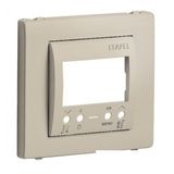 COVER PLATE F/MULTIF CHRONOTHERMOSTAT IVORY