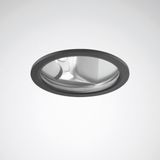 Downlights Inveria Reflector Black around ET 41W 3700lm asymmetric medium wide (AM) IP65 IK07 2 SDCM