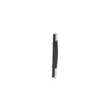 HDMI socket + computer socket RJ45 cat.6, black matt