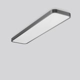 TRIONA rectangle, 106 W, 13000 lm, 830, anthracite, DALI Ceiling and w