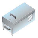 MRF Tap-off box 63A empty. DIN rail