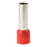 Single insulated sleeve terminal HI 25.0/22-jun red, Al/Cu