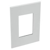 Arteor™ - American and South African standard plate square version 3 modules for 2'' x 4'' box - Soft Alu
