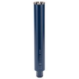 Diamond wet core cutter 1 1/4" UNC Best for Concrete 77 mm, 450 mm, 7 segments, 11.5 mm