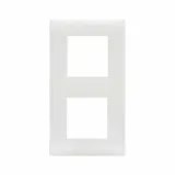 YOUNG44 FRONT PLATE WHITE      2+2M