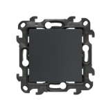 Blind element (module). Mounting with claws or screws, (module), Simon 24, IP20, graphite mat