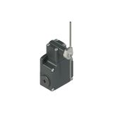 Position switch with adjustable round rod lever