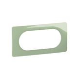 PLATE 2G LARGE CELADON GREEN