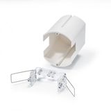 Ceiling flush mounting set for presence and motion detectors