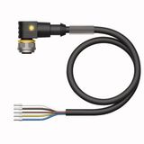 Actuator and Sensor Cable, PVC Connection Cable   WKC5T-P7X3-5/TEL