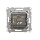 SOON ON SALE, single socket outlet with earthing for IP44 version with frame seal, with shutters, Push In system, (module), Simon 24, IP44, 16A, graphite mat