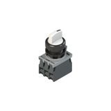 Complete unit with illuminated selector, fixing adapter and contacts