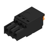 PCB plug-in connector, female plug, 3.50 mm, Number of poles: 3, 180°, PUSH IN with actuator, Clamping range, max. : 1.5 mm², Box