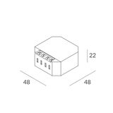 PULSANTE DIGITALE DALI PCU TW