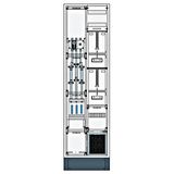 Transformer measuring cabinet 250A EnBW, 5-pole IP41 RAL7035, H=2000mm