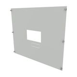 ProfiSNAP Front Plate, for enclosure width 800mm, H=600mm, prepared fo