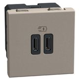 Light Now - charger usb CC 2m stone