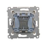 Quadruple frame for plasterboard boxes, Bronze matt, metalic