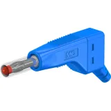 4 mm plug, screw connection, 2.5 mm², blue, 64.9326-23