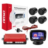 Parking assistant system LED-GRAF 4 sensor black "GOLD" 18mm