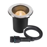 DASAR® L, round cover 24° 3000K incl. DALI driver stainless steel
