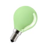 Ball E14 G45 230V 25W Green