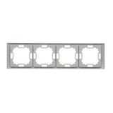 R-TV-SAT final aerial socket, module, champagne matt
