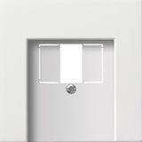 cover 037670 PD surface switch pure white glossy