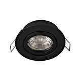 SPOT HOUSING BLACK SWIVELLING 'TEDO PRO'