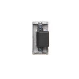 Double button for switches and push buttons, black matt