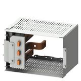 Cable connection rear circuit breaker 3VL4 up to 400 A 3-pole H: 200 mm