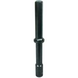Hammer insert for earth rods D 25mm L 350mm,Atlas Copco hexag. A/F 28x