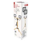 LED Floodlight HOBBY SLIM 2× 20.5W + tripod, yellow, neutral white
