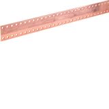 Copper rail quadro 80x5 L1750 mm