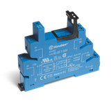 Screw socket blue 230-240VAC for 35mm.rail, 41.52 (93.02.8.230)
