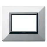 ZAMA44 FR. PLATE MATT SILVER     3M
